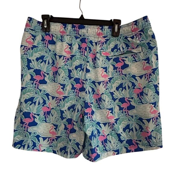 MEMBER'S MARK NWT $30 Men's Resort Swim Trunks Flamingo Size L - Picture 2 of 7